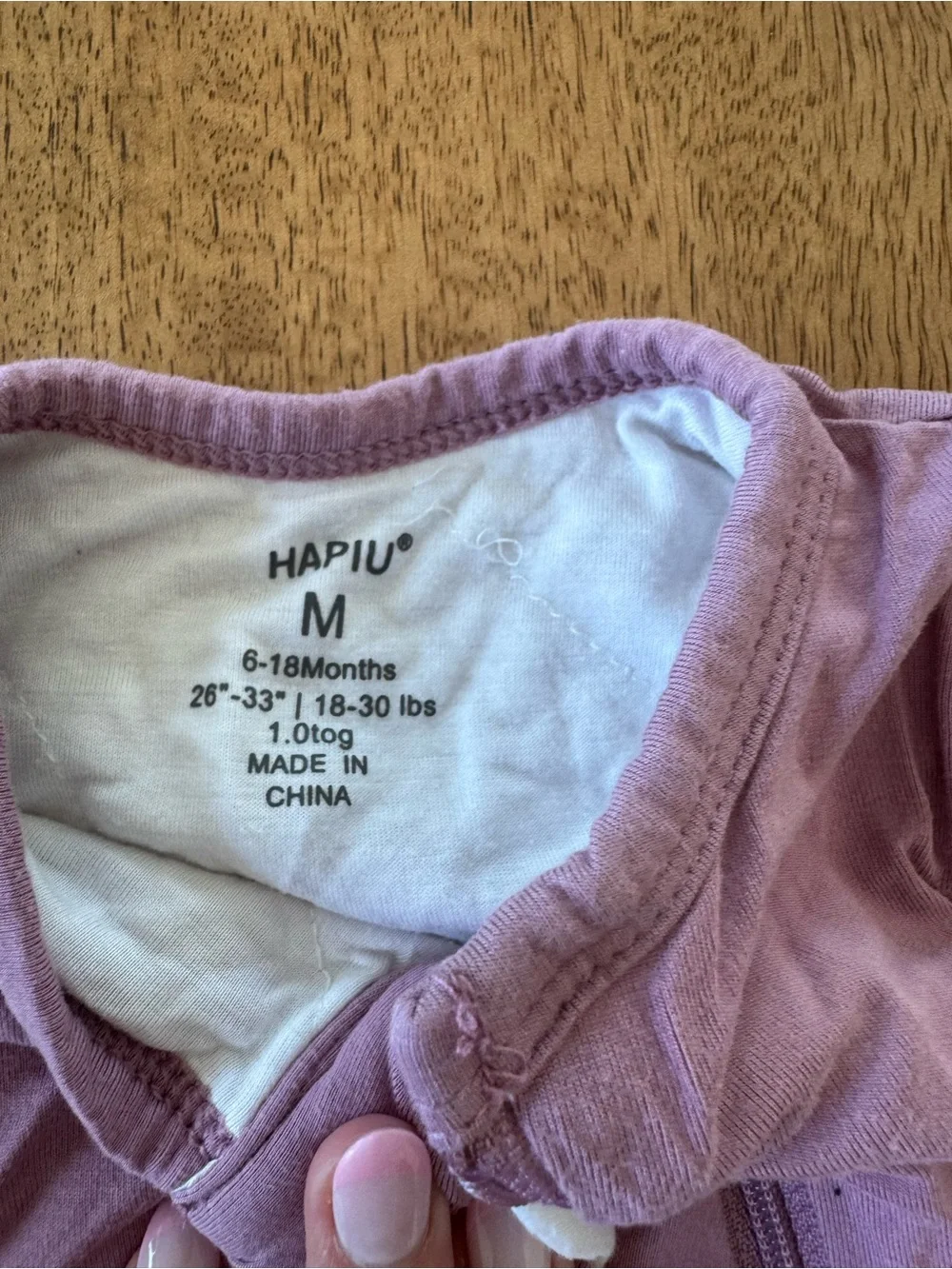 Kids Sleeveless Sleep Sack in Lavender - Cozy Lightweight Wearable Blanket